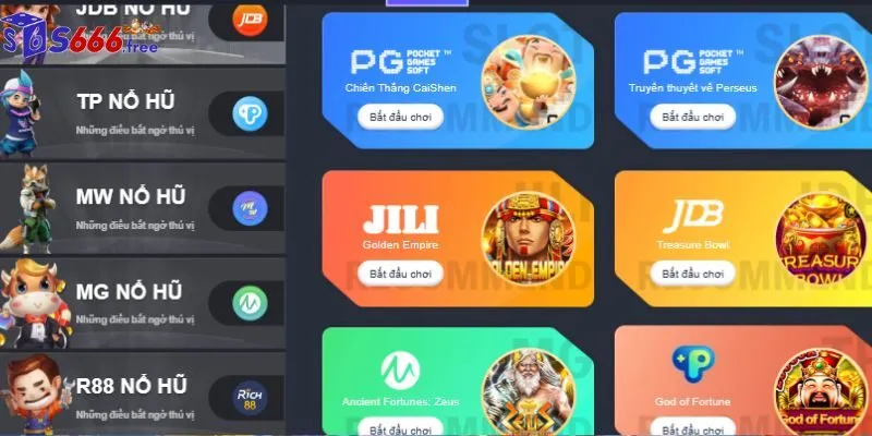 Slot game S666 có đồ họa bắt mắt