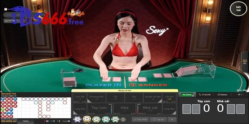 BACCARAT S666 - GAME CASINO CÀNG CHƠI CÀNG MÊ