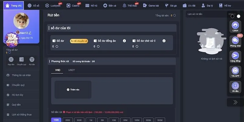 Cách giúp bạn rút tiền tại S666 thành công